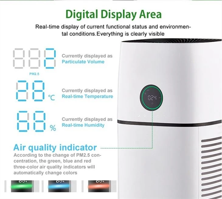 BKJ-500 Home Air Purifier For 2021 Air Fresh