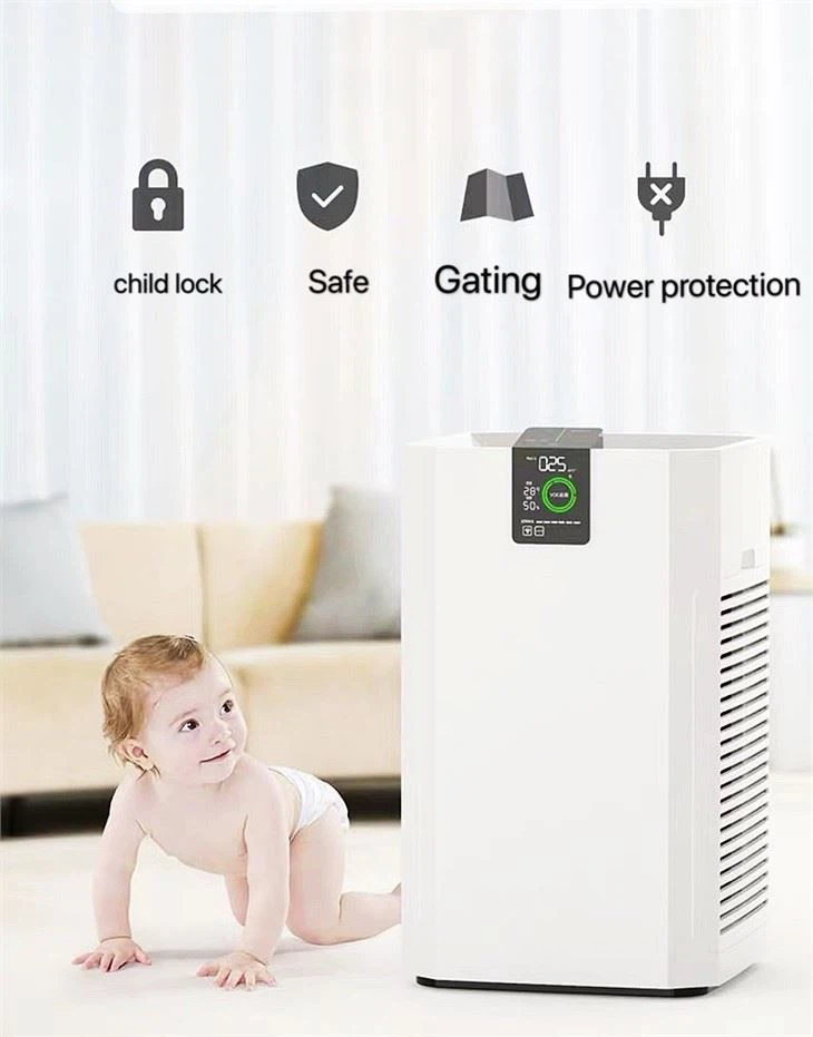 BKJ-80A Anion Air Quality Display Air Purifier