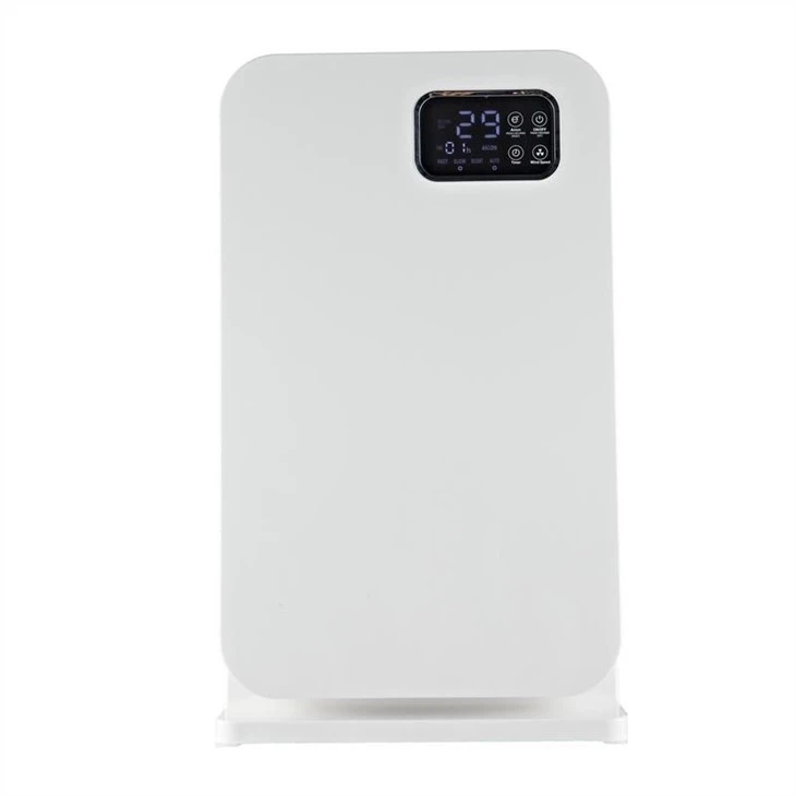 Rectangle LCD Display Air Purifier