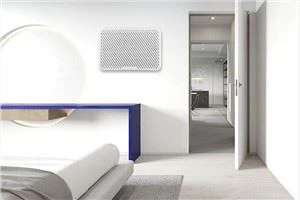 Home Luftreiniger an der Wand